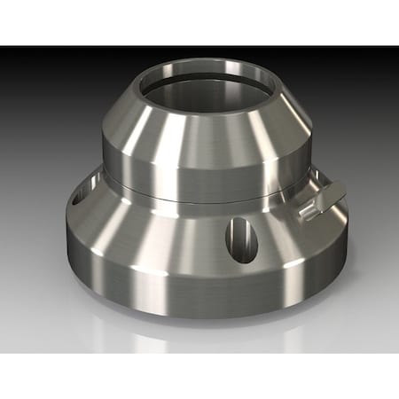 Saginaw Control & Engineering 3.19 in. H x 5.12 in. W x 5.12 in. L, 304 Stainless Steel SCE-SAS310TM